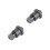 2Pcs Compatible with 508 Trunk Rubber Pier Adjustable Stop Bonnet Buffer Block Limit Block 8733AR 7908Y6 1