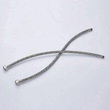 2er-Pack Küchen-/Waschtisch-Einhebelmischer-Anschlussschläuche, flexible Anschlussschläuche, britischer Standard, M10 x 1/2-A