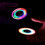 Μεταλλικό φωτιζόμενο Fidget Spinner με LED - Μπομπονιέρα για πάρτι με άφθονο φ 4