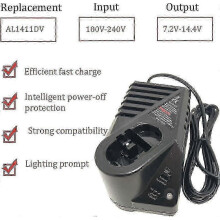 Συμβατό με φορτιστή μπαταρίας Bosch Ni-CD Ni-MH, φορτιστή μπαταρίας 7.2V 9.6V 18V 14.4