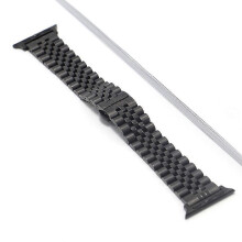 Stainless Steel Band For Apple Watch Ultra Band 38/40/41mm Strap Iwatch Series 8 7 6 Se 5 4 3 Full Size Metal Replacement Brace