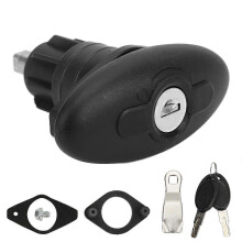 RV Cabin Door Compression Lock Rotary 30mm Zinc Alloy Nylon for Caravan Yacht Camper UVR