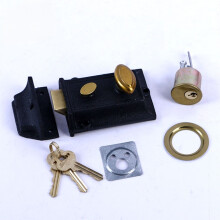 Vintage Spring Outer Door Lock, Compatible with cast iron lock, Compatible with durable anti-theft lock