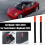 2PCS Rear Door Emergencies Safety Pull Rope Compatible with Tesla Model Y/3 5