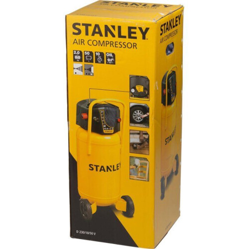 STANLEY Kolbenluftkompressor - STANLEY - D230.10.50V - 50L - 10 bar - Ölfrei 1