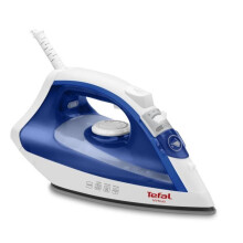 Fer à vapeur - TEFAL - Virtuo FV1711 - Semelle Durilium - 80 g-min - 1,9 m - violet, blanc
