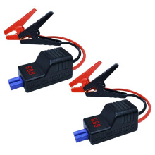 2 Pcs EC5 Plug Connector Emergency Jumper Cable Clip Intelligent Clamp Booster Anti Reverse Connection 650A 12V