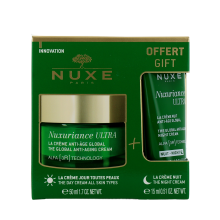 Set Nuxe: Nuxuriance Ultra Anti-Ageing Cream For Face 50 ml + Nuxuriance Ultra Anti-Ageing Night Cream For Face 15 ml