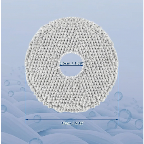 10 Pack Microfiber Mop Pads for Robot Vacuum, Soft, Washable and Reusable Replacement Cloths 1
