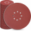 180mm 120 Grit Sanding Discs, 40 Pack, 8 Hole Sandpaper Sheets for Wall and Ceiling Sanders 1