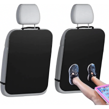 Car Back Seat Protector Mats, Kick Mats for Children, Seat Protectors for Front Seat Backs, 2 Pack