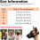 Nylon Dog Muzzle, Adjustable Strap, Breathable, Secure Quick Fit for Small and Medium Dogs, Prevents Biting Chewing and 2