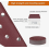 180mm 120 Grit Sanding Discs, 40 Pack, 8 Hole Sandpaper Sheets for Wall and Ceiling Sanders 3
