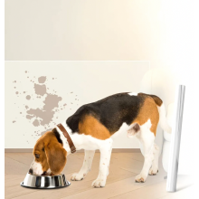 Self-Adhesive Clear Wall Protection Film, 60 cm x 5 m Electrostatic Transparent Wall Cover for Walls, Furniture, Kitchen