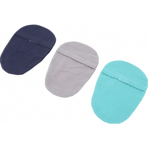 3 Pcs Washable Ostomy Bag Covers, Removable Dustproof Mixed Color Protective Inserts for Daily Use