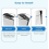Vertical Stand for PS5 and PS5 Pro, Space Saving Console Base with Screwdriver and Stable Support 2
