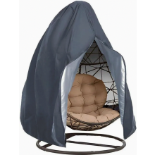 Waterproof Outdoor Hanging Chair Cover, 210D Oxford Fabric, UV Resistant Winter Protection for Swing Chair, Egg Chair, G
