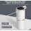 Automatic Foam Soap Dispenser with Power Display, Sensor Activated, 4-Level Control, Wall Mounted for Bathroom and Kitch 4