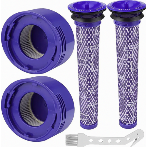 Vacuum Cleaner Replacement Filter for V7 and V8, Washable High-Efficiency Dust Filter for Home Cleaning
