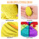 NiToy FlexiSand 1 kg/2.2 lb Mouldable Play Sand, Yellow 2