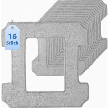 16 Washable Microfiber Cleaning Pads for Window Cleaning Robots, Compatible with Winbot W2 Pro Omni, W2 Pro, W2, W1 Pro,