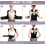 Posture Corrector for Women and Men, Adjustable Back Support, Breathable Shoulder Straps, Back Brace for Upper Back, Nec 4