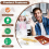 4 Pack Silicone Cereal Bar Moulds, Reusable Rectangular Baking Molds, Washable Chocolate Moulds, Non Stick Silicone Baki 3