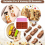 4 Pack Silicone Cereal Bar Moulds, Reusable Rectangular Baking Molds, Washable Chocolate Moulds, Non Stick Silicone Baki 5