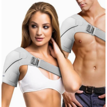 Adjustable Shoulder Brace for Men and Women, Breathable Neoprene Support for Stability and Comfort During Sports and Dai