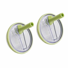 Deckel für 40oz Becher, 2er Pack mit Trinkhalm