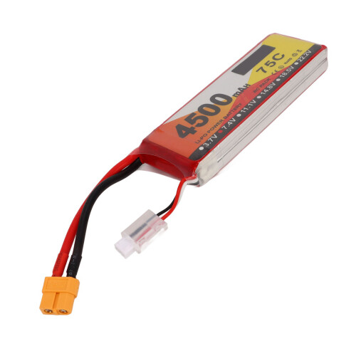 ZOP Power RC Lipo 4500mAh 7.4V 2S 75C XT60 2