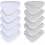 10-Pack Microfibre Replacement Steam Mop Pads, Machine Washable, Compatible with Steam Plus Steam Cleaner 1