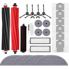 Vacuum Cleaner Accessory Kit for S8 MaxV Ultra, 2 Main Brushes, 2 HEPA Filters, 4 Mop Pads, 4 Side Mop Pads, 6 Dust Bags