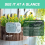 Automatic Indoor Watering System for 15 Potted Plants, Programmable Drip Irrigation Kit with Water Timer and Smart Moist 5