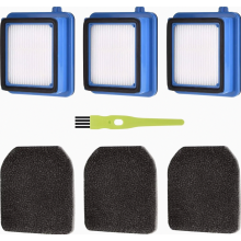 Set di accessori per filtri per aspirapolvere QX6 QX7 QX8-2, filtri di ricambio con 3 filtri pre-motore, 3 filtri igienici, lavabili