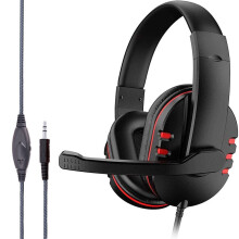 Gaming Headset Headphones With Microphone LED For PC Laptop PS4 PS5 Xbox One UK