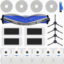 Kit di accessori di ricambio compatibile con l'aspirapolvere robot ECOVACS DEEBOT T30S/T30S PRO, spazzola principale, filtri, spazzole later