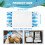 3 Pack Pool Float Water Hammock,Inflatable Swimming Pool Float Hammock for Adults 5