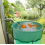 2 Pack Rain Barrel Net Cover, 80 cm Diameter, Drawstring Adjustable Protective Mesh, Leaf and Mosquito Protection 5