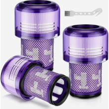 HEPA Filters Replacement Set for Cordless Vacuum Cleaner, Washable Filter Parts, Compatible with V12 Detect Slim Absolut
