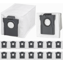 16 Pack 3.2L Vacuum Cleaner Bags for Dreame X30/X40/X50 Ultra Complete, L10s Pro Ultra Heat, L10s Ultra Gen 2, L40/L50 U
