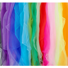 Pacote com 20 lenços coloridos para malabarismo, lenços quadrados de chiffon para jardim de infância, dança e ginástica, 60 x 60 cm.
