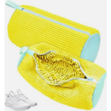 Conjunto de 2 Sacos para Lavar Sapatos, para Máquina de Lavar e Secar Roupa, Sacos de Lavanderia em Malha com Fibras de Limpeza 360, Amare