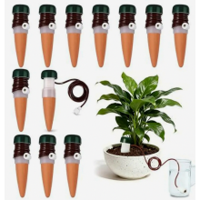 12 Estacas Autoirrigáveis para Plantas, Sistema Automático de Irrigação para Plantas de Interior, Ideal para Casa e Varanda, Perfeito para F