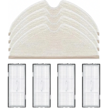 Conjunto de peças de reposição para aspirador robô Q8 Max, Q8 Max Plus, Q5 Pro, Q7, Q7 Plus, Q7 Max e Q7 Max Plus, incluindo 4 filtros e 4 m