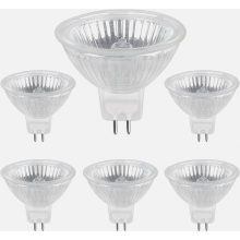 20W GU5.3 MR16 stmievateľné halogénové bodové žiarovky 12V 205LM 2700K teplá biela pre záhradné koľajnicové a zapustené osvetlenie, Pa