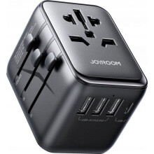 Stekkeradapter - Joyroom - JR-TCW01 - Universeel - 17W - 4 USB-poorten