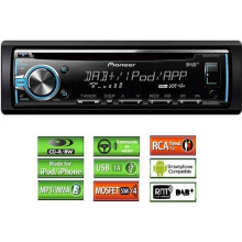 PIONEER DEH-X6800DAB autoradio - RNT DAB+ / DMB - MIXTRAX - iPhone / Android - CD-soitin - USB - 4x50W