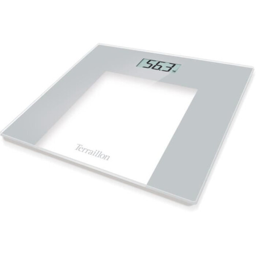 Báscula personal electrónica TERRAILLON TP 1000 - Ultraplana - Encendido/apagado automático