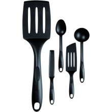 Accessoires de cuisine - TEFAL - Ensemble d'ustensiles de cuisine - Nylon haute qualité - Couleur noire